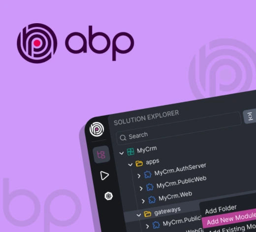 ABP.IO framework application engineering