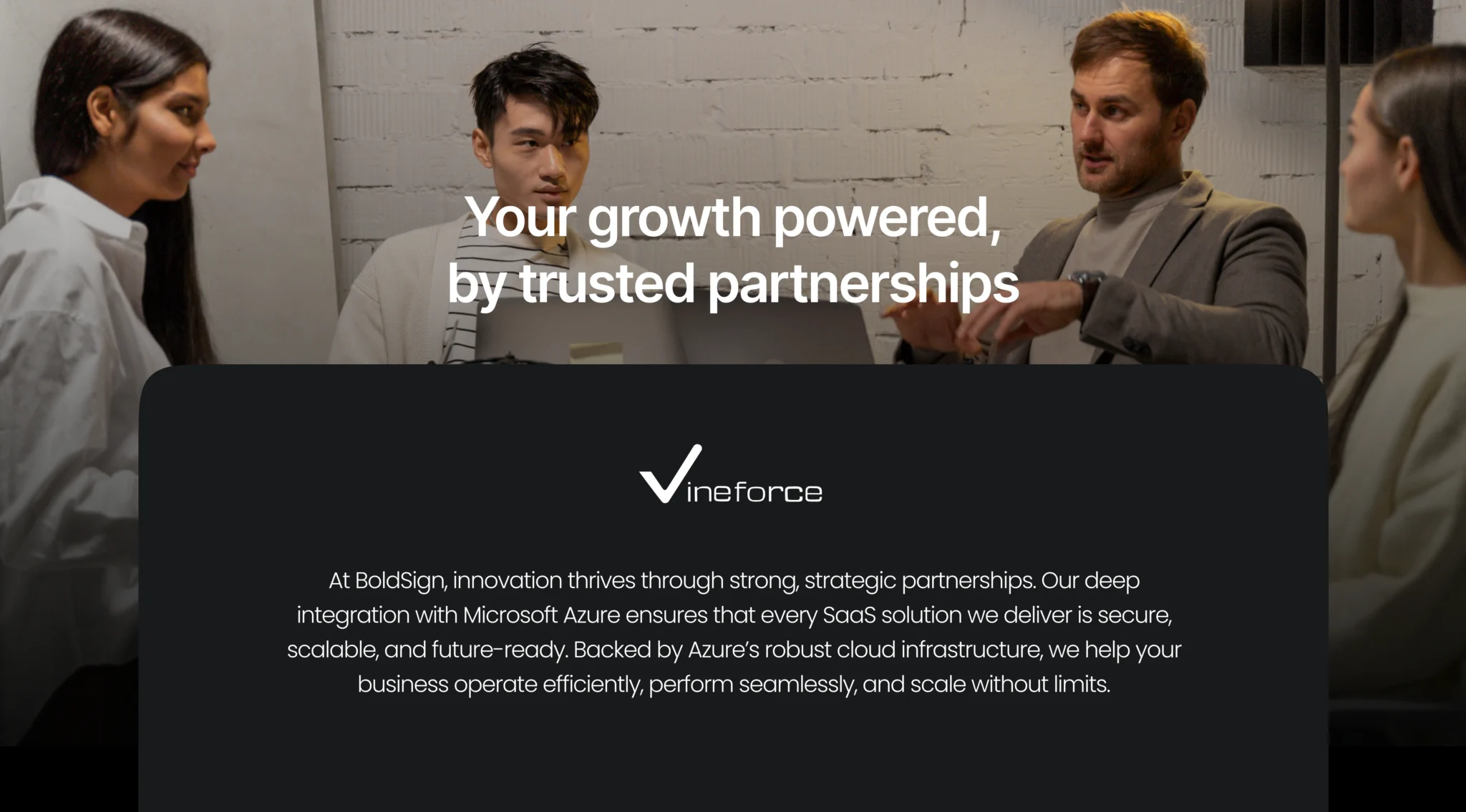 BoldSign integration capabilities at Vineforce