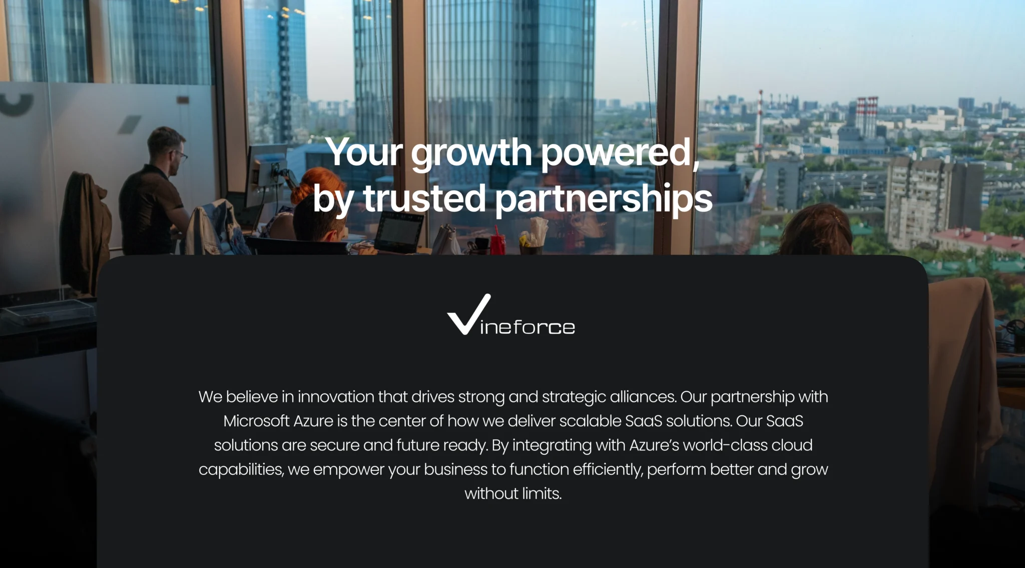 Business growth with Microsoft Azure and Vineforce